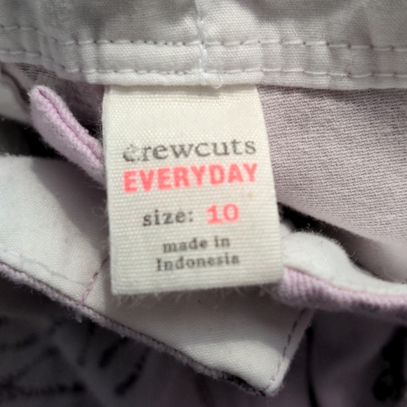 Crewcuts Girls Zebra Shorts Size 10 Super Cute - Picture 4 of 4